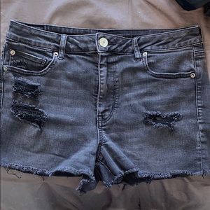 American Eagle Stretch High Wasted Jean Shorts